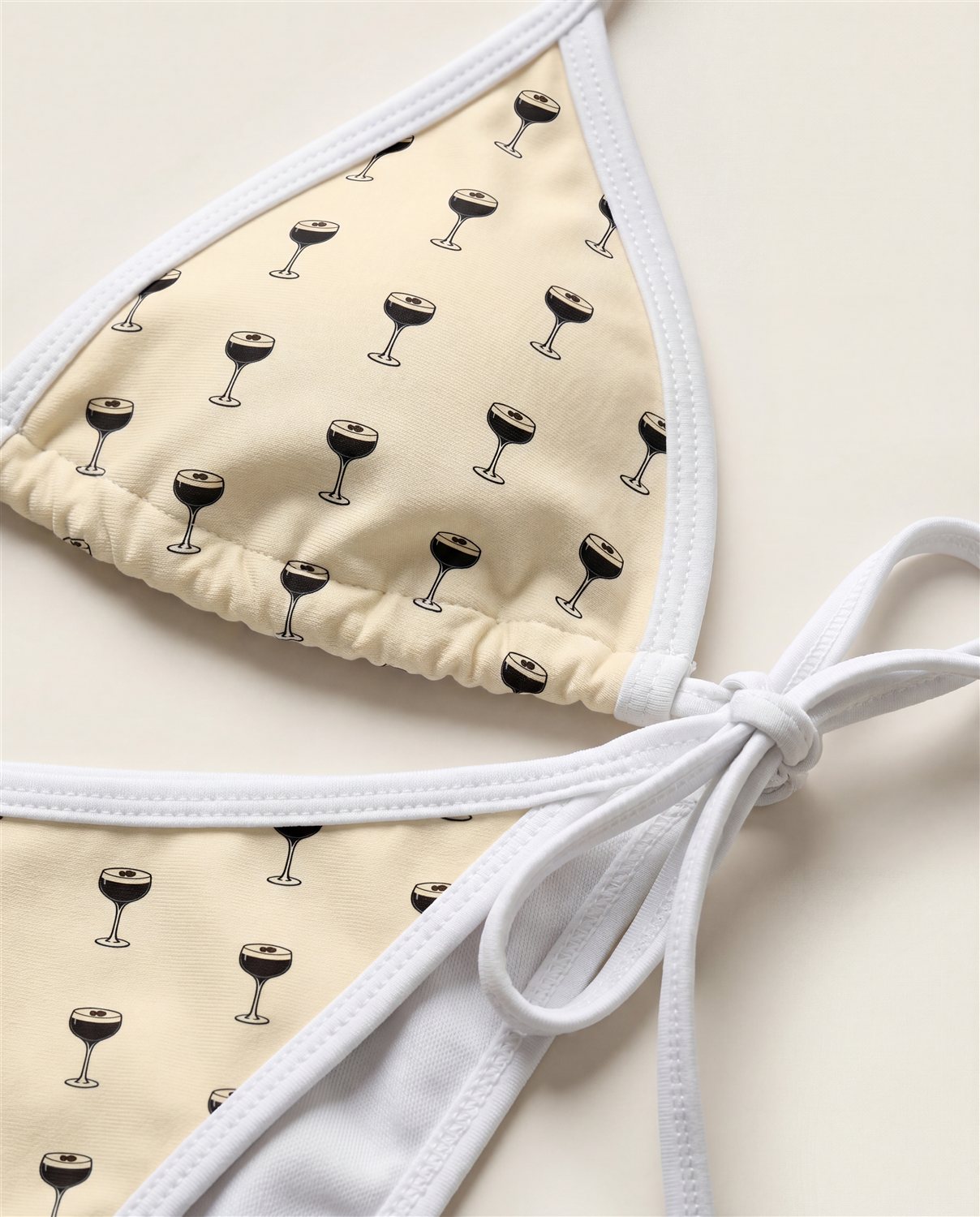 SIAMO "Sprotini" Bikini by SIAMO Apparel, Italian-Canadian streetwear apparel item - SIAMO Sprotini Bikini — Detail