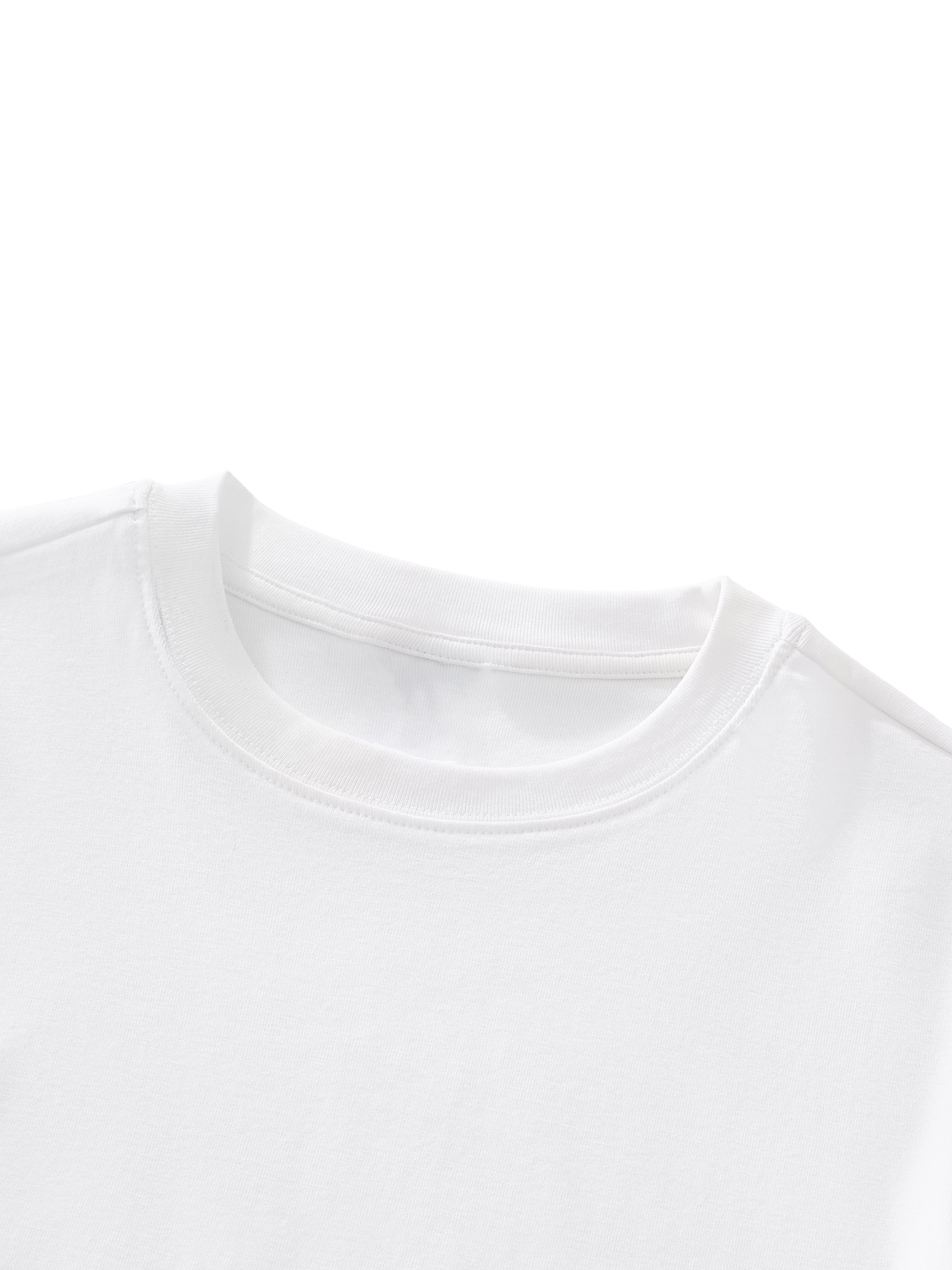 Reference photo — Essential Bodycon Crewneck T-Shirt-mockups-12