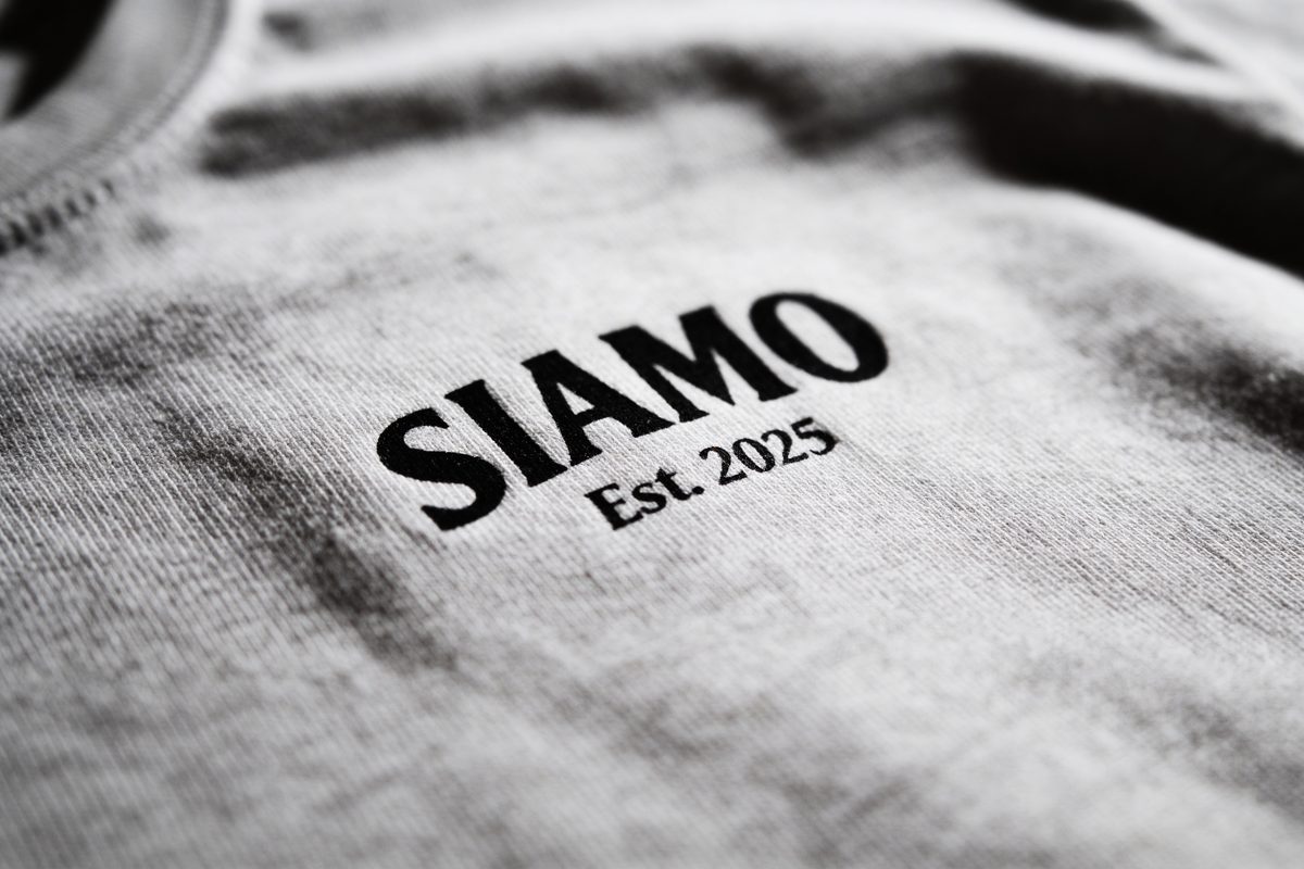Classico Tee by SIAMO Apparel, Italian-Canadian streetwear graphic tee