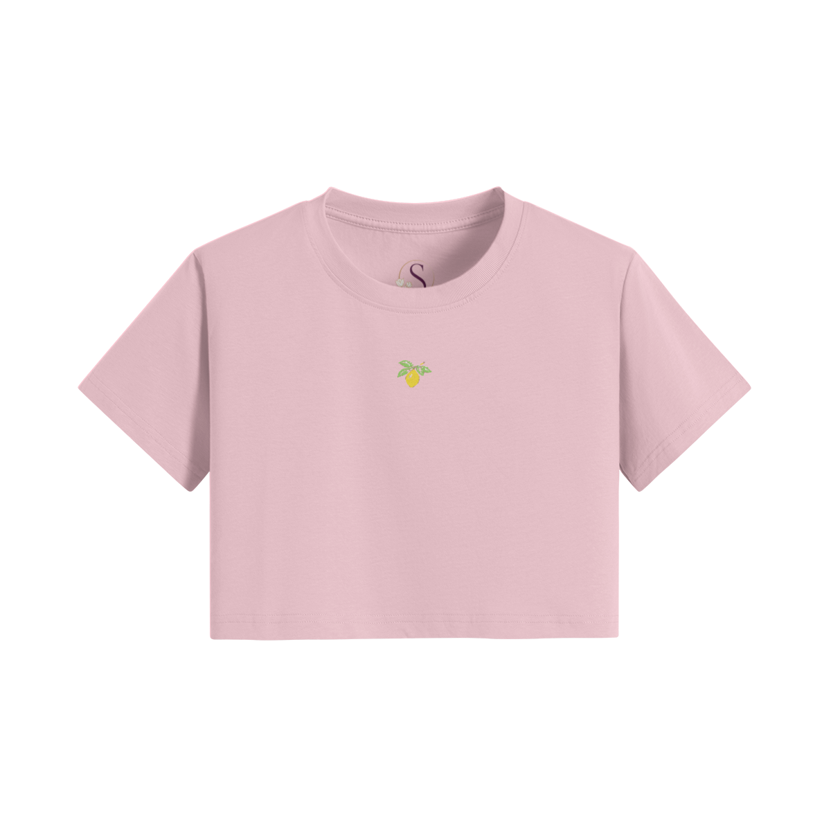 LIMONE Crop by SIAMO Apparel, Italian-Canadian streetwear top - LIMONE Crop front