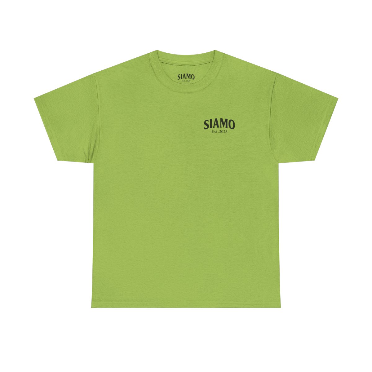 SIAMO "Classico" Tee by SIAMO Apparel, Italian-Canadian streetwear graphic tee - SIAMO Classico Tee — Kiwi